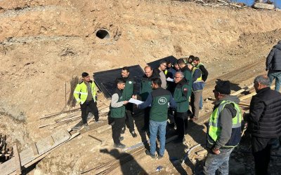 Devlet Su İşleri Bölge Müdürlüğü Malatya’daki Projeleri Sahada İnceledi