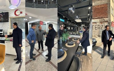 Başkan Taşkın’dan İnönü Caddesi Esnafına Ziyaret