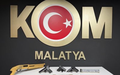 Battalgazi’de Ruhsatsız Silah Operasyonu: 1 Şüpheli Gözaltında