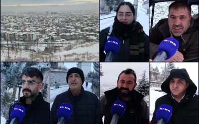 Malatya'da kış mevsiminin ilk kar yağışı: Sevinç ve mağduriyet bir arada