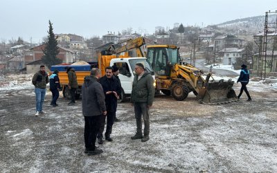 Battalgazi’de Kar Mesaisi