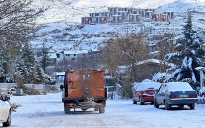 Kar Yağışı Nedeniyle Malatya’da Çok Sayıda Yol Ulaşıma Kapatıldı