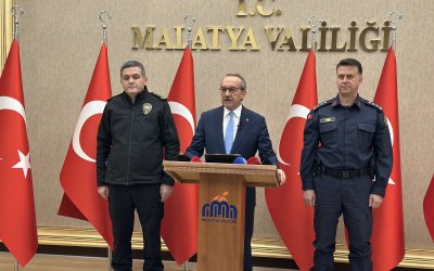 Malatya’da Yılbaşı Tedbirleri En Üst Seviyeye Çıkarıldı
