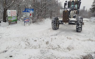 Malatya Büyükşehir Belediyesi Karla Mücadelede 155 Mahalle Yolunu Ulaşıma Açtı