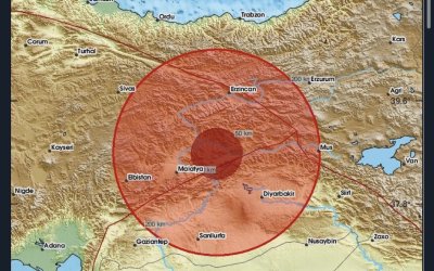 Elazığ Baskil Merkezli Deprem Malatya’da Hissedildi