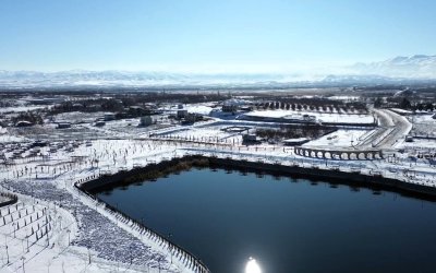 Battalgazi Karla Beyaza Büründü, Ortaya Kartpostallık Görüntüler Çıktı