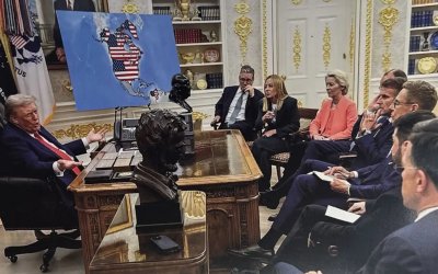 Trump'tan Avrupa'ya açık aşağılama: "Patron benim" fotoğrafı