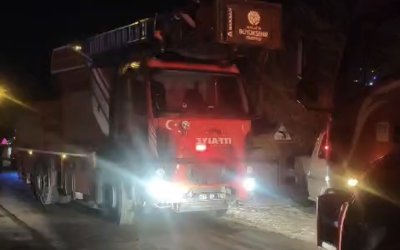 Gece Yarısı Müstakil Evde Yangın Paniği