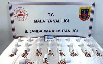 Battalgazi’de Sentetik Ecza Operasyonu: 2 Gözaltı