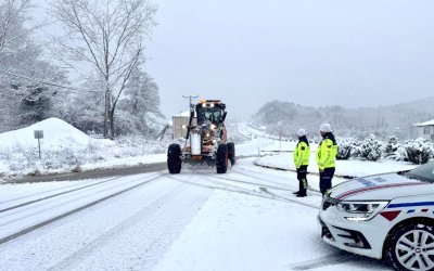 Malatya Genelinde Kuvvetli Kar Yağışı Hayatı Olumsuz Etkiledi