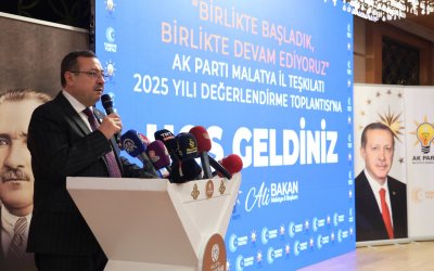 Ali Bakan: “Malatya, Anka Kuşu Gibi Küllerinden Yeniden Doğdu”