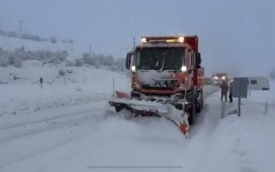 Yoğun Kar Ulaşımı Etkiledi, Yollarda Tedbirler Artırıldı