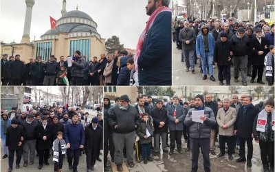Malatya'da "Dünya Esirler ile Dayanışma Günü" yürüyüşü