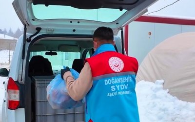 Doğanşehir’de Vefa Sofrası: 65 Yaş Üstü Vatandaşlara Her Gün Sıcak Yemek