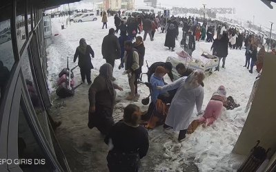 6 Şubat Depreminde Doğanşehir Devlet Hastanesi’nde Yaşananlar Kamerada