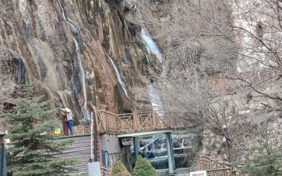 Günpınar Şelalesi Haftasonu Ziyaretçilerin Uğrak Noktası Oldu