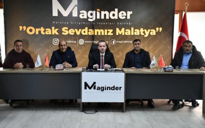 Yazıhan Muhtarları MAGİNDER’de İlçenin Sorunlarını Masaya Yatırdı