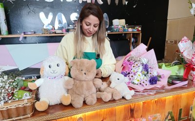 Darende’de Çiçekçilerde 14 Şubat Telaşı