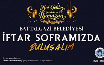 Battalgazi Belediyesi’nden Ramazanda İftar Hizmeti