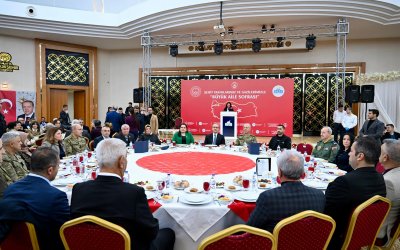 Malatya’da Şehit Aileleri ve Gaziler Onuruna İftar Programı Düzenlendi