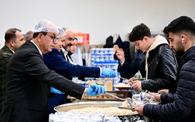 Başkan Geçit Öğrencilerle İftarda