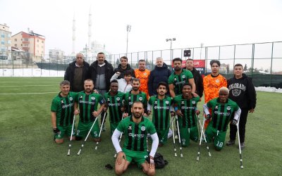 MBB Ampute Futbol Takımı Türkiye Kupası’nda Çeyrek Finalde