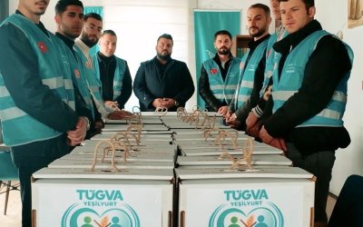 TÜGVA Yeşilyurt’tan Çölyak Hastalarına 250 Yardım Kolisi