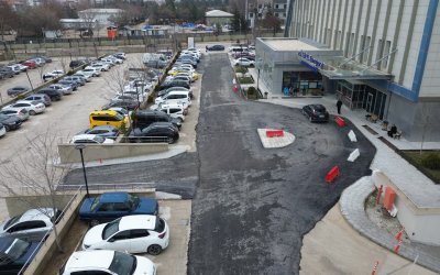 Battalgazi Devlet Hastanesi Otoparkı Yenilendi