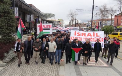 Malatya’dan Kudüs’e Destek Yürüyüşü