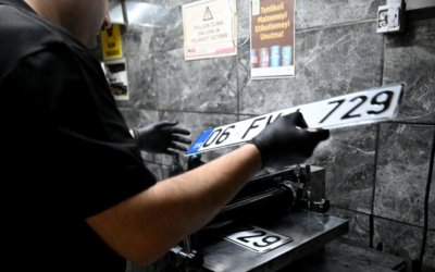 APP Plaka Denetimleri Sonrası Plaka Değişim Merkezlerinde Yoğunluk