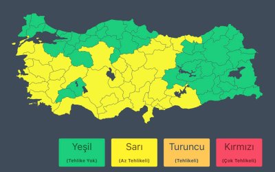 İçişleri Bakanlığı’ndan Kuvvetli Yağış Uyarısı: Komşu İller İçin Dikkat Çağrısı