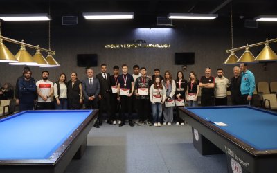 Okul Sporları Bilardo Şampiyonları Belli Oldu