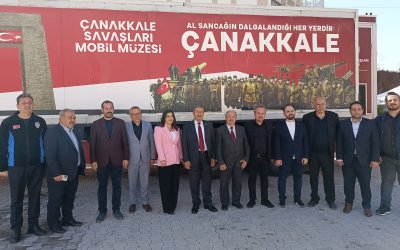 Darende’de Çanakkale Ruhu Mobil Müze ile Yaşatıldı
