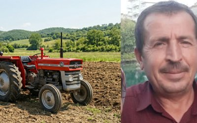 Traktörün Altında Kalan Çiftçi Hayatını Kaybetti