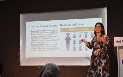 Malatya’da Bahar Alerjisi Konferansı Düzenlendi