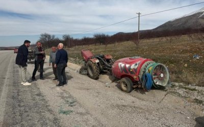 Traktör Kazasında Ağır Yaralanan Genç Hayatını Kaybetti