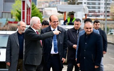 Başkan Geçit Tecde Mahallesi’nde Yol Yenileme Çalışmalarını İnceledi
