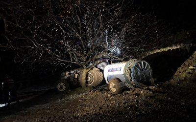 Kayısı Bahçesinde Traktör Kazası: 1 Ölü