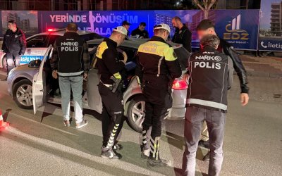 Malatya’da Narkoalan-2 Uygulaması: 215 Kişi ve 65 Araç Sorgulandı