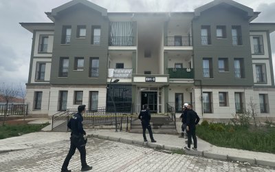 Melekbaba Mahallesi’nde TOKİ Konutlarında Yangın Paniği