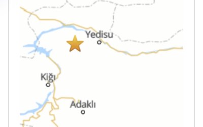 Bingöl’de 4.4 büyüklüğünde deprem