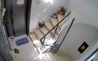 Depremin Korkutan Sesi Kameraya Yansıdı