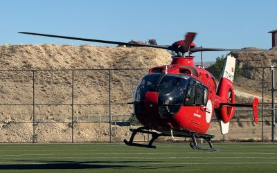 Ambulans Helikopter Can Kurtarmaya Devam Ediyor