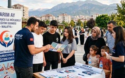 Malatya’da Uyuşturucuya Karşı Uyarı!