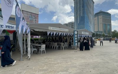 Gazze İçin Kermes Açıldı: “Malatya’dan Gazze’ye Kardeşlik Köprüsü”