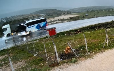 Doğanşehir’deki Otobüs Kazasının Görüntüleri Ortaya Çıktı