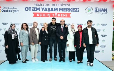 Yeşilyurt Belediyesi Otizm Yaşam ve Destek Merkezi Hizmete Sunuldu