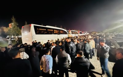 Malatya’dan İkinci Hac Kafilesi Dualarla Kutsal Topraklara Uğurlandı