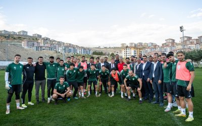 Başkan Er’den Final Öncesi Moral Ziyareti