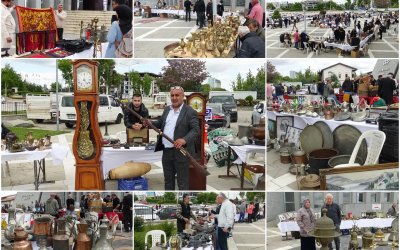 Malatya'da Binlerce Tarihi Eserin Yer Aldığı Antika Sergisine Yoğun İlgi